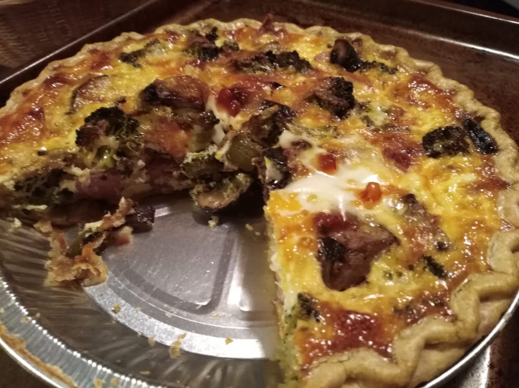 Quiche: Reinvent Leftovers and Aging Food into Delicious Healthy Delight -  Ready and Thriving